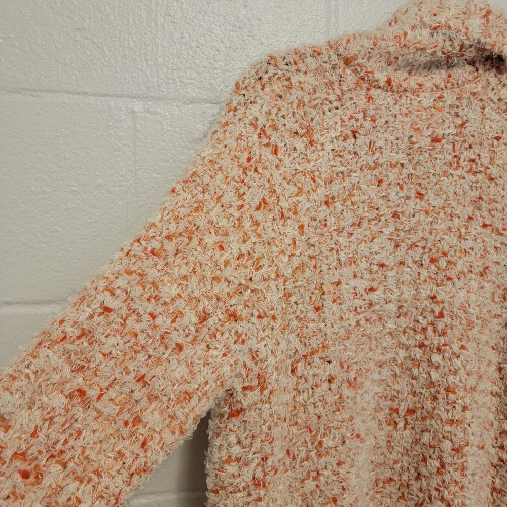 Lou & Grey Pumpkin Spice Cardigan Sweater Cozycore Open Front Size S R365 - Picture 11 of 12